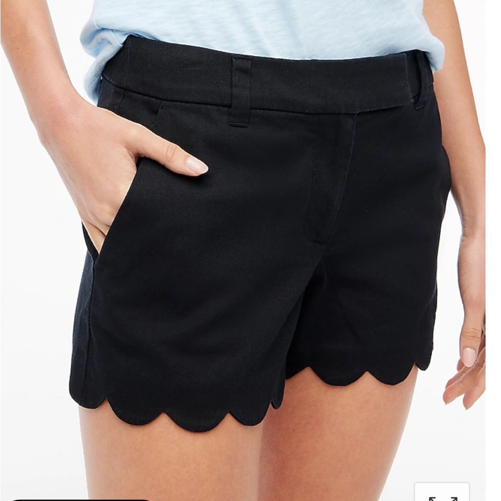 J. Crew scalloped short 4”